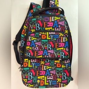 Vera Bradley Frills Letter Book-bag OS